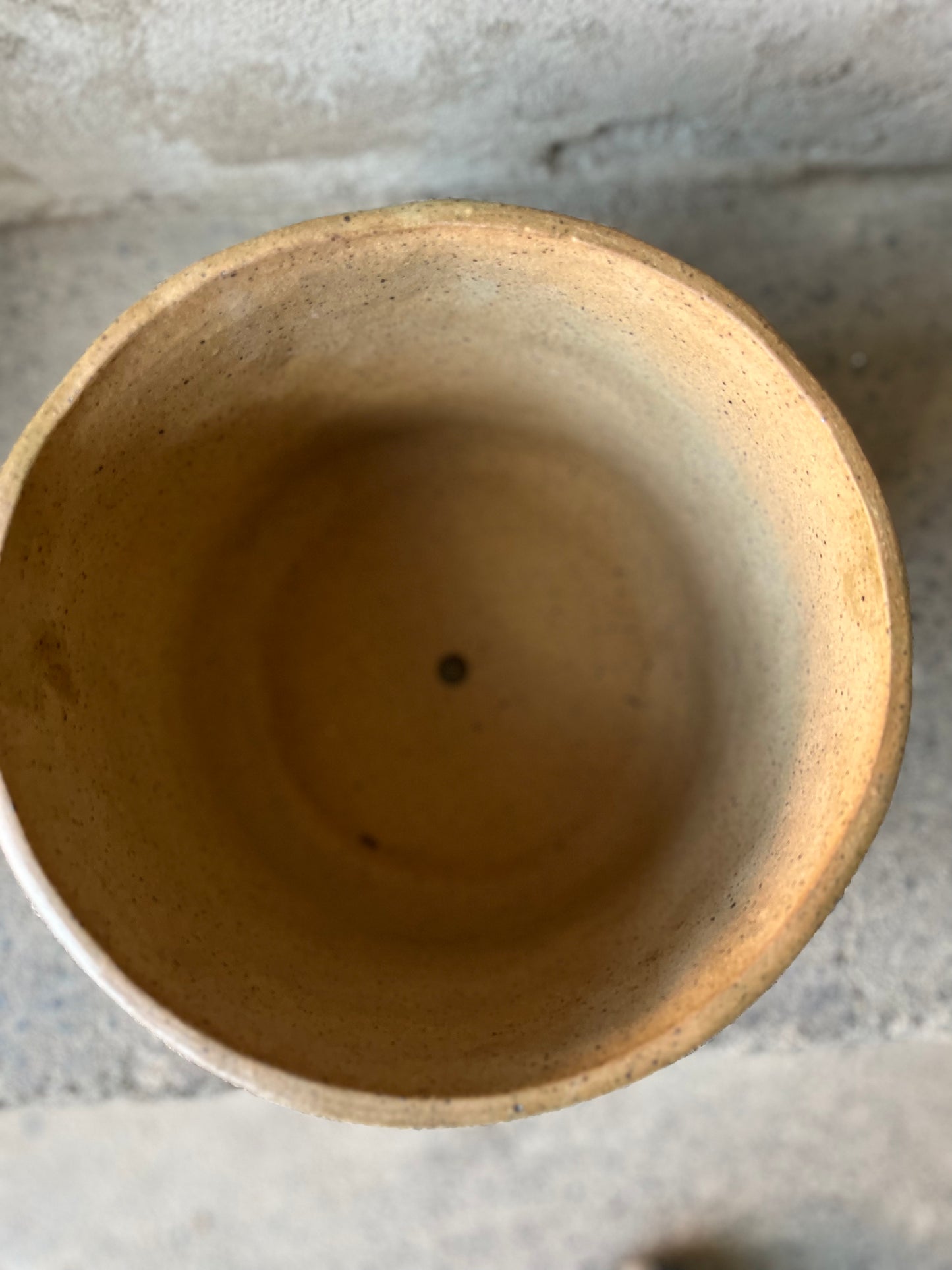 Macetero de cerámica 17 cm Verde brillante